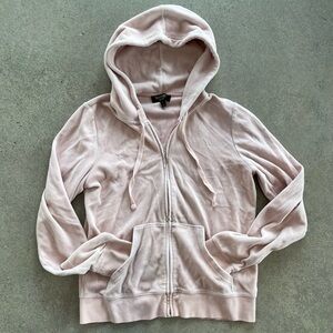 Womenβs Light Pink Juicy Zip Up